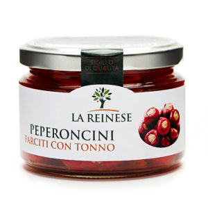 Peperoncini farciti con tonno 240g