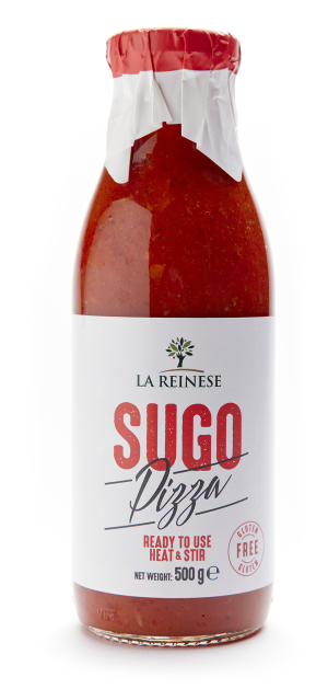 Polpa e passata di pomodoro arricchite con verdure ideali per condire la vostra pizza o pasta.