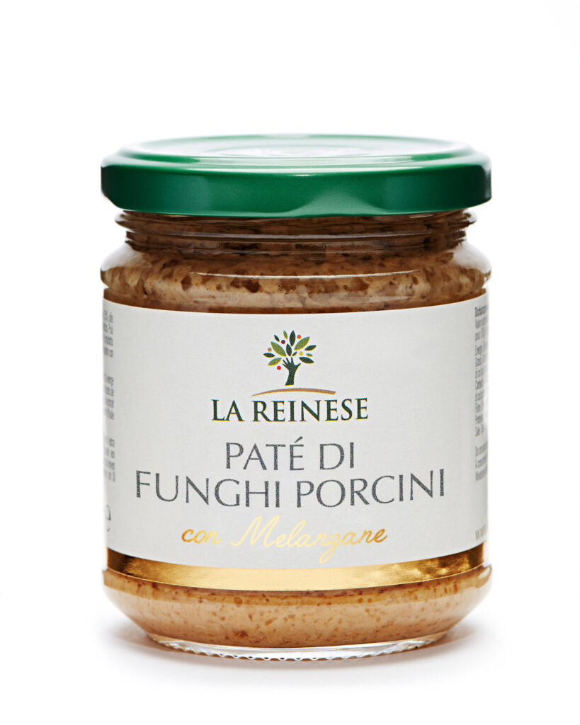 Eggplants and porcini mushrooms paté