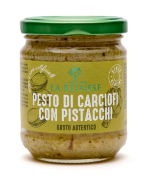 Pesto carciofi con pistacchi