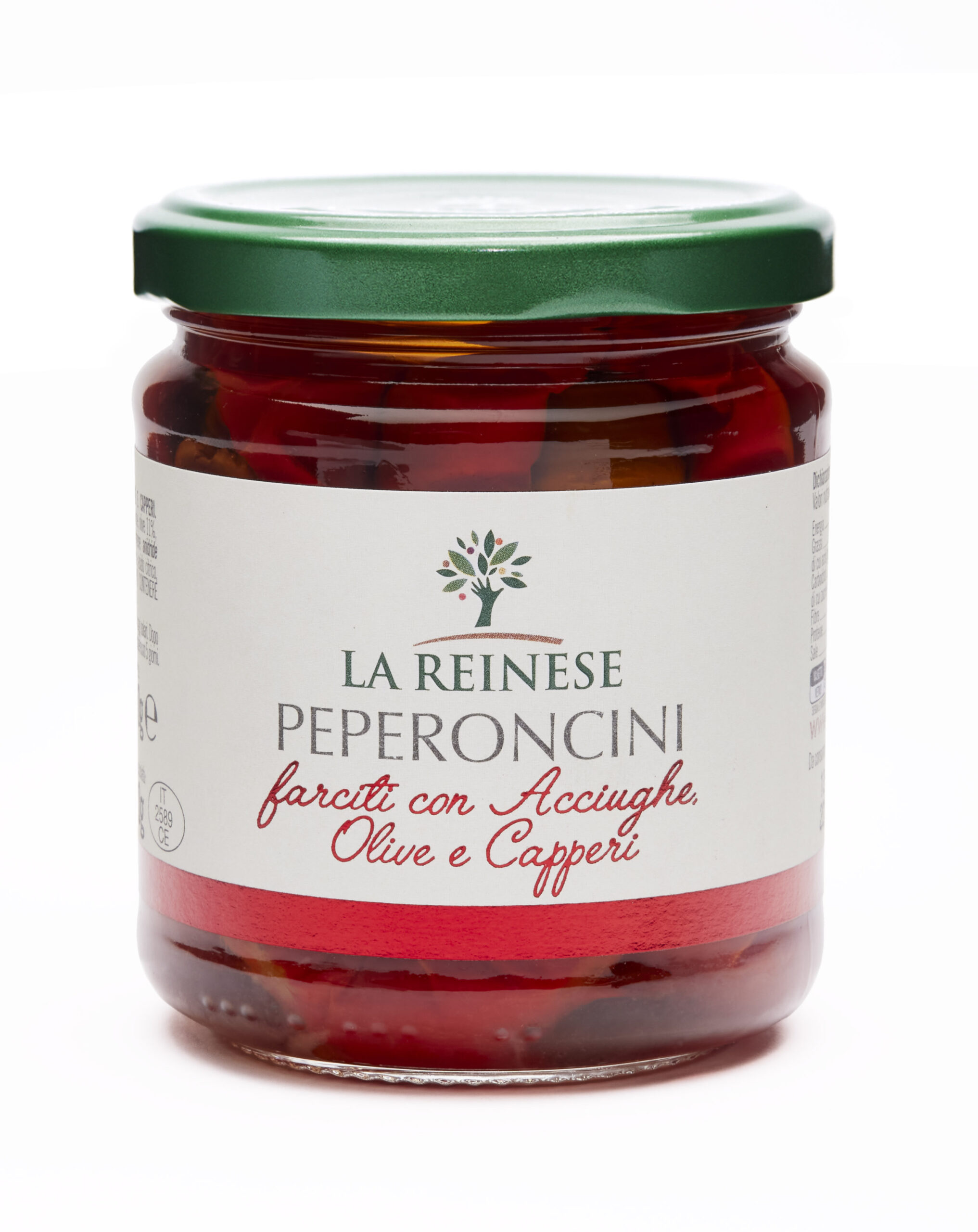 Peperoncini farciti con acciughe olive e capperi